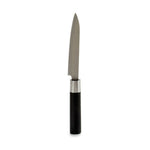 Küchenmesser Kinvara Schwarz Silberfarben Edelstahl Kunststoff 2,7 x 24,3 x 1,8 cm (12 Stück)