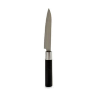 Küchenmesser Kinvara Schwarz Silberfarben Edelstahl Kunststoff 2,7 x 24,3 x 1,8 cm (12 Stück)