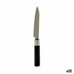 Küchenmesser Kinvara Schwarz Silberfarben Edelstahl Kunststoff 2,7 x 24,3 x 1,8 cm (12 Stück)