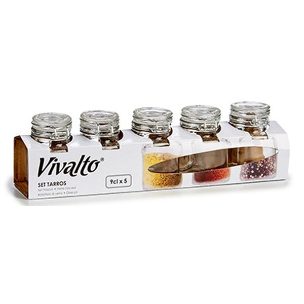 Set mit Kanistern Vivalto Hermetischer verschluss