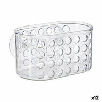 Badewannen-Organizer Halterung Berilo CB25262A Durchsichtig PVC polystyrol 15,8 x 8,5 x 8 cm (12 Stück)