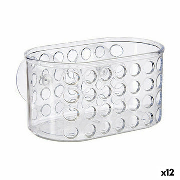 Badewannen-Organizer Halterung Berilo CB25262A Durchsichtig PVC polystyrol 15,8 x 8,5 x 8 cm (12 Stück)