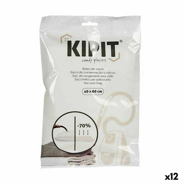 Vakuumbeutel Kipit 54202 Durchsichtig Kunststoff 40 x 60 cm (12 Stück)