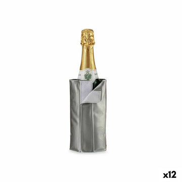 Flaschenkühler Kinvara Grau PVC Kunststoff 18,5 x 2,5 x 8,5 cm 8,5 x 18,5 x 2,5 cm 18 x 8 x 2,5 cm (12 Stück)