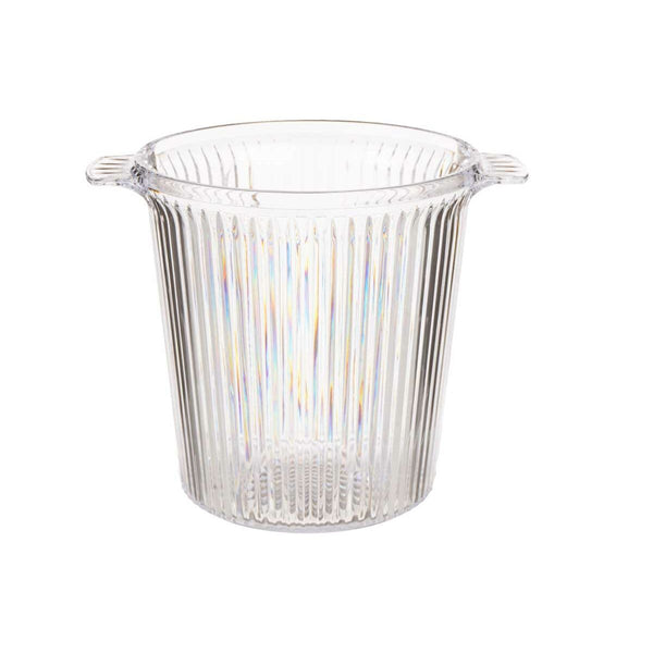 Eiskübel Leknes CH26183 CH26183 Durchsichtig polystyrol Streifen 16,5 x 17 x 21 cm (12 Stück)