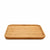 Tablett für Snacks Kinvara Braun karriert 30 x 1,5 x 30 cm (12 Stück)