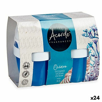 Lufterfrischer-Set Acorde Ozean Gel (24 Stück)