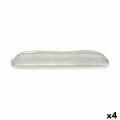 Kochschüssel Vivalto 231147 Oasis Durchsichtig Glas 18 x 2 x 47 cm (4 Stück)