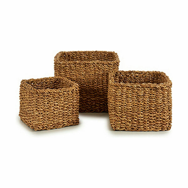 Korbsatz Gift Decor Braun Seetang 3 L 7 L 13 L (4 Stück)