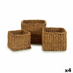 Korbsatz Gift Decor Braun Seetang 3 L 7 L 13 L (4 Stück)