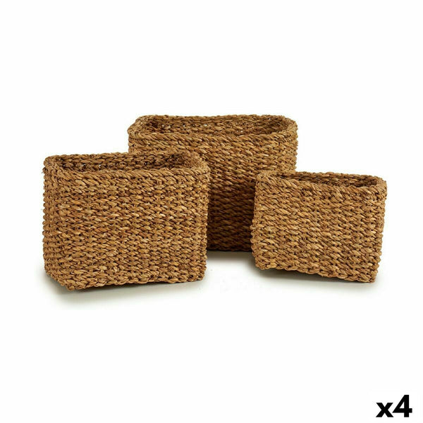 Korbsatz Gift Decor Braun Seetang 4 L 8 L 12 L (4 Stück)