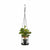 Kerzenschale Ibergarden HW99-1108 Metall Kristall 15,5 x 85,5 x 15,5 cm (12 Stück)