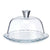 Kuchenplatte Pasabahce Petite Patisserie Durchsichtig Glas 26,4 x 15,5 x 26,4 cm Wellen (2 Stück)