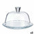 Kuchenplatte Pasabahce Petite Patisserie Durchsichtig Glas 26,4 x 15,5 x 26,4 cm Wellen (2 Stück)