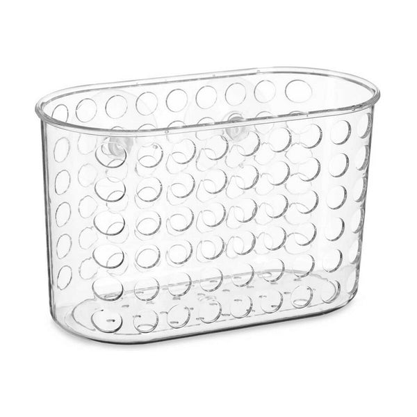 Badewannen-Organizer Halterung Berilo 54160 Durchsichtig PVC Kunststoff 19,3 x 12 x 9 cm (12 Stück)