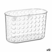 Badewannen-Organizer Halterung Berilo 54160 Durchsichtig PVC Kunststoff 19,3 x 12 x 9 cm (12 Stück)