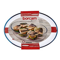 Kochschüssel Pasabahce 1001117-59074 Borcam Oval 3,3 L 25 x 6,5 x 35,2 cm (6 Stück)