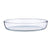 Kochschüssel Pasabahce 1001117-59074 Borcam Oval 3,3 L 25 x 6,5 x 35,2 cm (6 Stück)