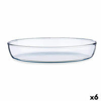 Kochschüssel Pasabahce 1001117-59074 Borcam Oval 3,3 L 25 x 6,5 x 35,2 cm (6 Stück)