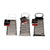 Reibe Kinvara Weiß Schwarz Grau Silber Gummi Edelstahl Kunststoff 11,5 x 22,5 x 10 cm (24 Stück)