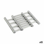 Untersetzer Kinvara Silberfarben Silber Edelstahl 23 x 2 x 20 cm Ausziehbar (12 Stück)