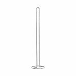 Toilettenpapierrollenhalterung Berilo Silberfarben 13,5 x 60,5 x 13,5 cm (48 Stück)