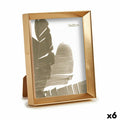 Fotorahmen WPC0235MG-3 Gold Glas Kunststoff (6 Stück)