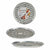 Pizzablech Kinvara 64300 Silberfarben Aluminium 32 x 3 x 32 cm Einwegartikel Pizza (24 Stück)