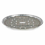 Pizzablech Kinvara 64300 Silberfarben Aluminium 32 x 3 x 32 cm Einwegartikel Pizza (24 Stück)