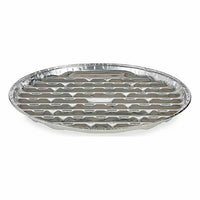 Pizzablech Kinvara 64300 Silberfarben Aluminium 32 x 3 x 32 cm Einwegartikel Pizza (24 Stück)