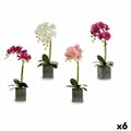 Dekorative Blume Ibergarden A18124-50-2 Orchidee 14 x 51 x 18 cm (6 Stück)