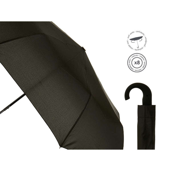 Regenschirm Schwarz 100 x 100 x 62 cm 5 x 5,5 x 35 cm 12 x 35 x 3,5 cm (16 Stück)