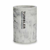 Zahnbürstenhalter Tumbler Weiß Harz 7,5 x 10,2 x 7,5 cm (12 Stück)