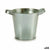 Blumentopf Ibergarden A60354-B Silberfarben Zink Würfel 20 x 14 x 16,2 cm (24 Stück)