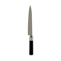 Küchenmesser Kinvara Schwarz Silberfarben Edelstahl Kunststoff 3,5 x 33,5 x 2,2 cm (12 Stück)