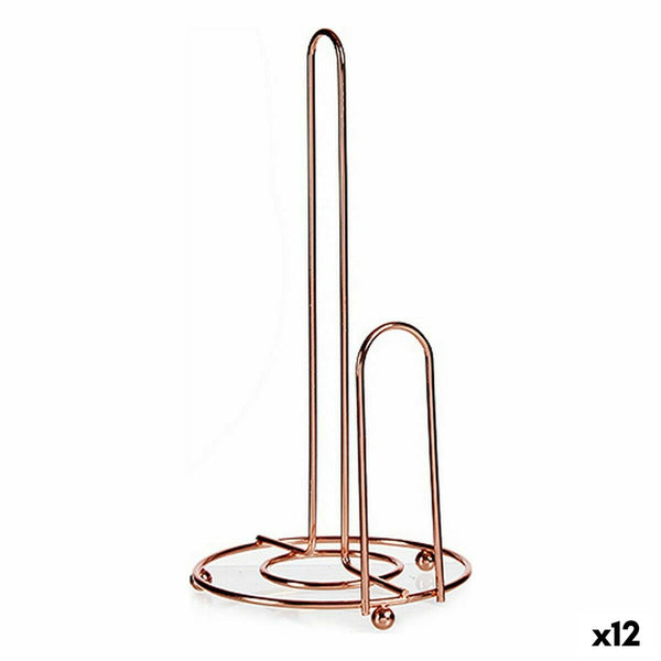Küchenrollenhalterung Kinvara Kupfer Metall Stahl 15,5 x 32 x 16 cm (12 Stück)