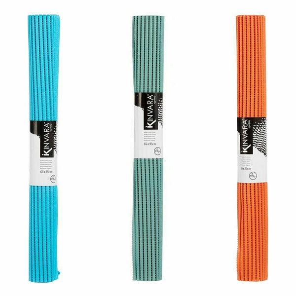 Anti-Rutsch-Matte Kinvara Gummi Kunststoff 65 x 95 cm 65 x 0,03 x 95 cm 7 x 65 x 7 cm (12 Stück)