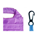Falttasche Kinvara Blau Lila Rosa türkis Dunkelrosa 42 x 40 cm 7 x 12,5 x 2 cm 7,5 x 16 x 2 cm (24 Stück)