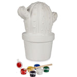 Sparschwein zum Anmalen Pincello Kaktus 12 x 21 x 17 cm (12 Stück)