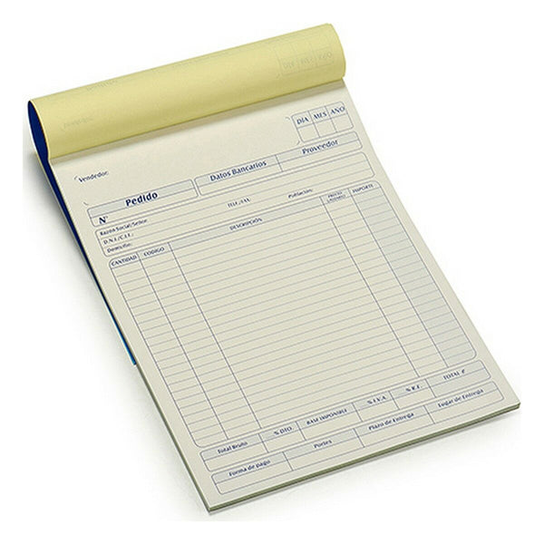 Auftragsbuch Pincello AR1607146 21 x 0,5 x 28,5 cm (12 Stück)