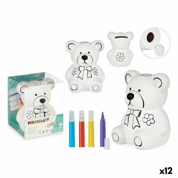 Sparbüchse Pincello aus Keramik 9 x 11,5 x 9 cm (12 Stück)