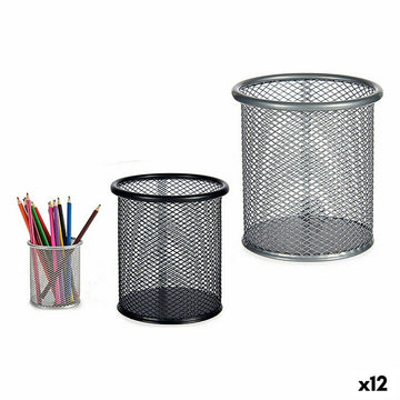 Bleistifthalter Pincello 1711195 Schwarz Metall (12 Stück)