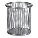 Bleistifthalter Pincello Schwarz Silber Metall 9 x 9,7 x 9 cm (12 Stück)