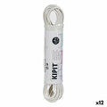 Wäscheleine Kipit HH023B(S/C) Weiß PVC 20 m (12 Stück)
