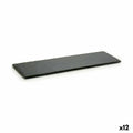 Tablett für Snacks Kinvara Schwarz 50 x 0,5 x 15 cm 15 x 0,5 x 50 cm (12 Stück)
