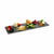 Tablett für Snacks Kinvara Schwarz 50 x 0,5 x 15 cm 15 x 0,5 x 50 cm (12 Stück)
