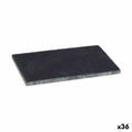 Tablett für Snacks Kinvara Schwarz 10 x 0,5 x 15 cm 15 x 0,5 x 10 cm (36 Stück)