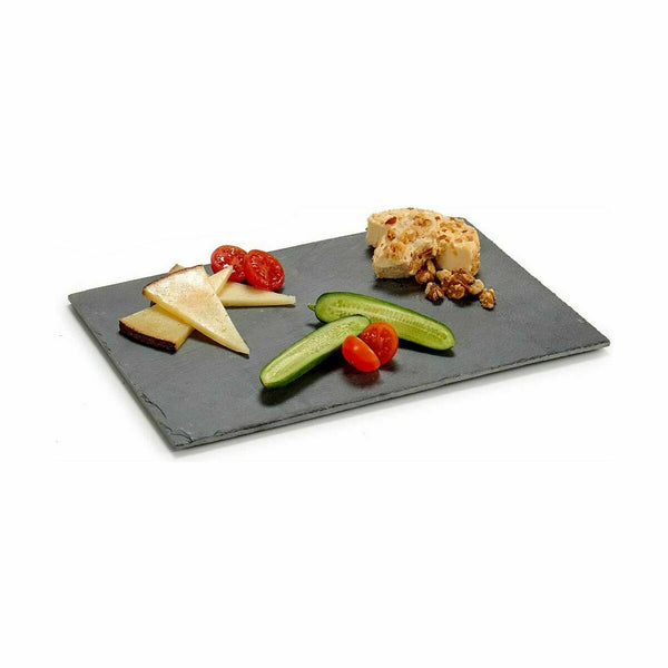 Tablett für Snacks Kinvara Schwarz 30 x 0,5 x 20 cm (24 Stück)
