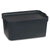 Aufbewahrungsbox mit Deckel Kipit TP594-1 Anthrazit Kunststoff 7,5 L 21 x 14,2 x 32 cm (12 Stück)