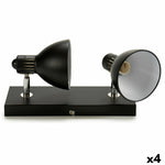 Deckenlampe Grundig Schwarz Metall 40 W 15 x 9 x 32 cm E14 (4 Stück)